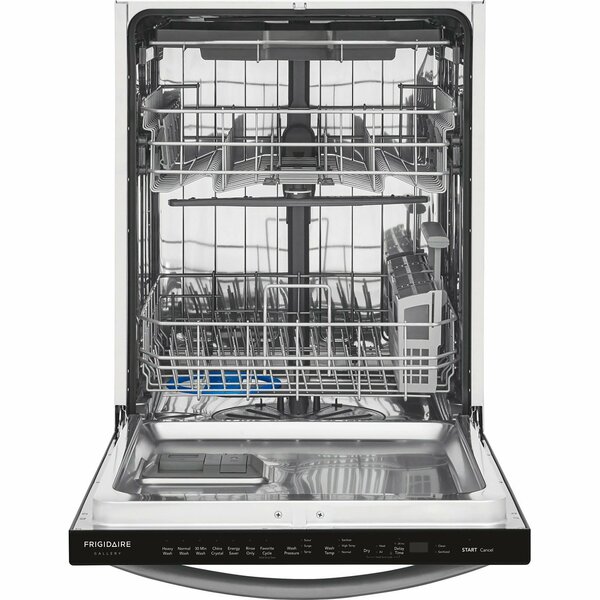 Almo Frigidaire Gallery 24-in Black Stainless Steel Built-In Dishwasher FGID2479SD